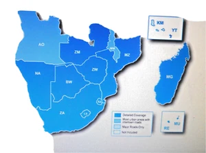 2026 Südafrika Karten für KOMPATIBLE Garmin GPS Leseliste kompatibel - Bild 1 von 5