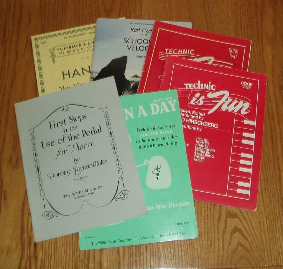 Technical Studies Piano Music Books *Choose titles *Levels Beginner to Advanced - Image 1 of 1