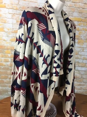 Vintage American Made Charlotte Russe Women's Open Cardigan Sweater Size M S14 - Изображение 1 из 4
