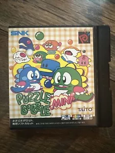 Neo Geo Pocket Color Puzzle Bobble Mini Bust A Move English - US Seller CIB - Picture 1 of 3