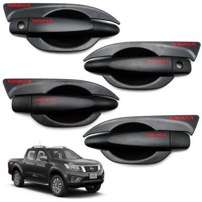 Set Bowl Inset+Handle Hand Cover For Nissan D23 Navara Np300 4x2 4x4 2015 2019 - Image 1 of 4