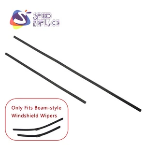 Rubber Front 2Pcs Wiper Blade Refill for Honda 2016-2020 Civic 2dr & 4dr - Picture 1 of 7