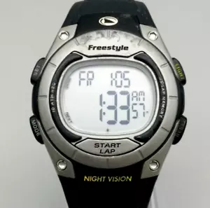 Freestyle Recon Watch Men Night Vision 39mm New Battery BROKEN BACKLIGHT - Picture 1 of 16