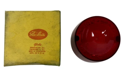 1961 Plymouth Belvedere Savoy Fury lanterna traseira traseira lente vermelha 2240740 NORS - Imagem 1 de 4