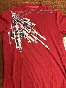 New Calvin Klein Sport T-shirt Men’s M Cotton Red - Picture 1 of 2