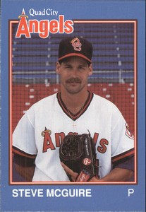 1989 Quad City Angels Grand Slam #17 Steve McGuire