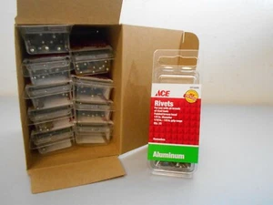 Ace Aluminum 1/8" Dia. x 1/8" Rivets Painted Brown Head 250 pcs 2014009 - Picture 1 of 7