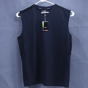 NWT Black NIKE GOLF Men's XL Stay Warm Dri-Fit Tour Performance V-Neck Vest - Picture 1 of 10