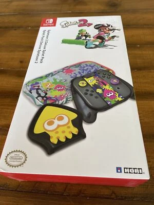 Hori Splatoon 2 Nintendo Switch Deluxe Splat Pack Starter Kit.  ¡Nuevo en caja! Foto 1 de 3