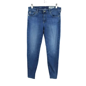 Pantalones de mezclilla ajustados para cigarrillos AG Adriano Goldschmeid The Prima 28R - Imagen 1 de 13
