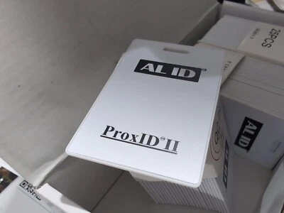 Napco PROX CARD II Pack Of 25 Cards AL ID CLAMSHELL NEW 36 Bit wiegand Fac 19
