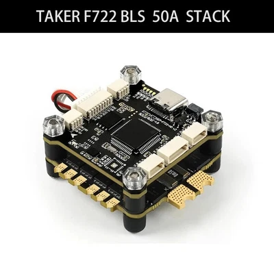 GEPRC TAKER F722 BLS 50A Stack BLS50A-4IN1 ESC STM32F722 16M Cual-Channel BEC - Image 1 of 4