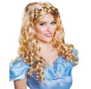 Cinderella Wig ADULT Cinderella Halloween Wig Fairytale Cosplay Costume Wig OSFM - Picture 1 of 1