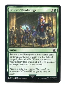 Prishe's Wanderings casi nuevo 0193 Final Fantasy ALETA MTG Magic the Gathering - Imagen 1 de 2