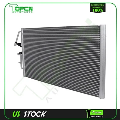Fits 4720 For 1996 1997 1998 1999 Chevrolet C1500 Suburban Aluminum AC Condenser - Image 1 of 4