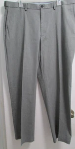 Men's 40x30 Gray Classic Fit Dress Pants BY Haggar - Picture 1 of 9