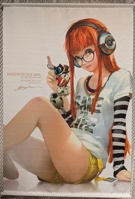 Persona 5 Futaba Sakura Wandrolle Wandteppich B2 Größe Kunst Poster Soejima L... - Bild 1 von 2