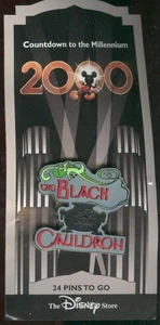 OLD Disney Pin Countdown to the Millennium Series #25 Black Cauldron 1985 Movie - Picture 1 of 2