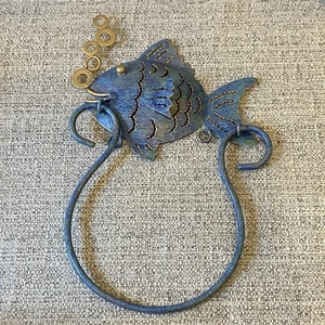 Vintage Bay Trading Company Annapolis Metall Fisch Wandhaken - Originalkarton - Bild 1 von 15