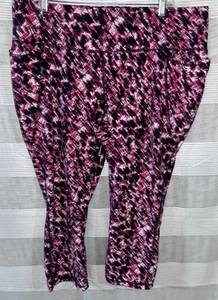 Lane Bryant LIVI Active High-Rise Wicking  Shibori 7/8 Women’s Plus Size 22/24 - Picture 1 of 5