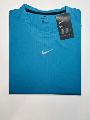 Nike Dri-Fit Camiseta Atlética para Hombres Cuello Redondo Manga Corta Entrenamiento Camiseta Foto 1 de 4