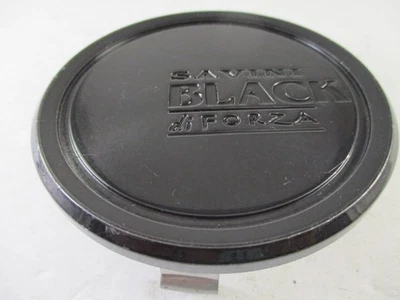 TAPA CENTRAL RUEDA SAVINI BLACK DI FORZA 3" (cara) negro brillante* #C-SA02 (1 TAPA) Foto 1 de 4