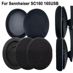 1Pair Memory Foam Ear Pads for Sennheiser SC160 165USB - Picture 1 of 10