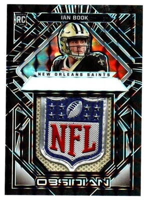 2021 Panini Obsidian Ian Book 1/1 RC NFL Shield SSP - Image 1 of 2