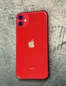 Unlocked iPhone 11 128gb Product Red - Photo 1 sur 2