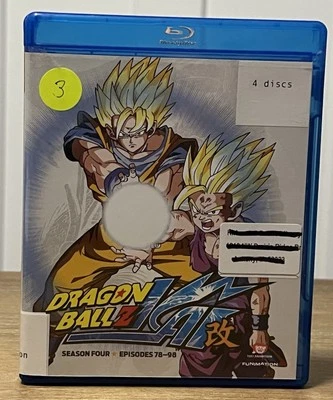 Dragon Ball Z Kai: Season Four Blu-ray Ex-library Foto 1 de 3