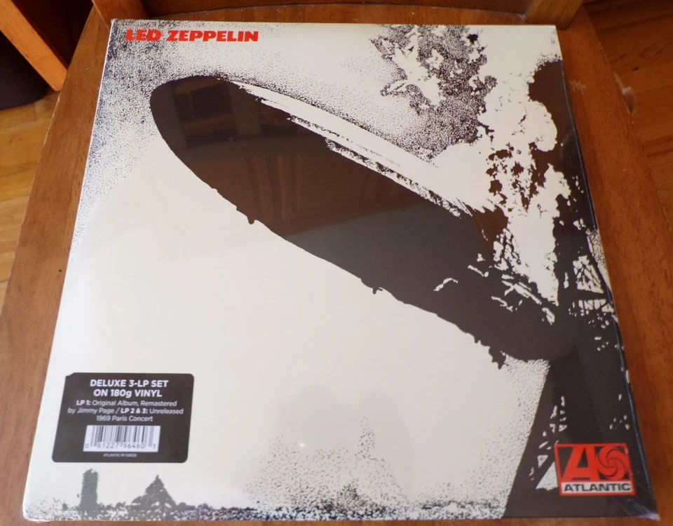 Led Zeppelin Deluxe Ed 180G Vinyl 2014 Sealed 3LP - Image 1 of 2