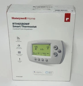 Honeywell (RTH6580WF) Smart Thermostat - New Sealed - Picture 1 of 8