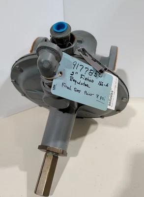 Fisher 2" Tipo 166-6 Regulador Rango de Muelle 5-10 psi Foto 1 de 4