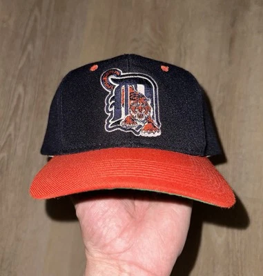 Sombrero SnapBack Vintage Años 90 Detroit Tigers Deportes Especialidades Logo Liso Foto 1 de 4