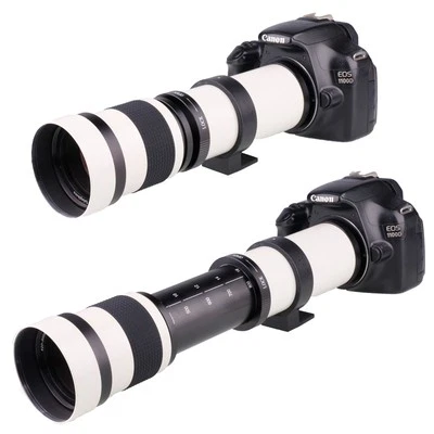 420-800mm f/8.3-16 Manual Telephoto Zoom Lens for Nikon D40 D40X D60 D90 D100 D6 - Image 1 of 4