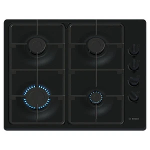 Placa de gas Bosch Serie 2 reacondicionada 60 cm 4 quemadores - negra A1/PBP6B6K60 - Imagen 1 de 7