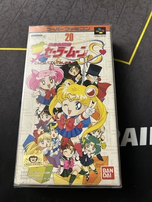 Complete Sailor Moon S Kurukkurin Super Famicom Japanese Import SFC JP US Seller - Image 1 of 4