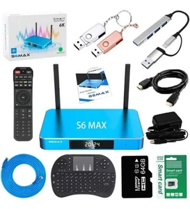 NEW SuperBox S6 MAX Streaming Media Player 6K WiFi 6 • SHIP FAST • - Picture 1 of 5