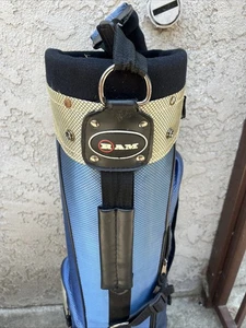 Bolsa de colección Ram FX GOLF Staff L con correa con cubierta cremalleras trabajo años 80 envío rápido - Imagen 1 de 13
