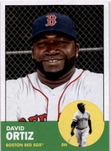 DAVID ORTIZ 2022 Topps Archives 1963 Topps #78 Boston Red Sox HOF - Picture 1 of 2