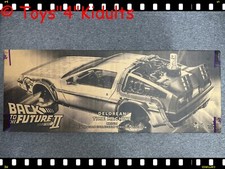 Hot Toys MMS636 Back To The Future Part II DeLorean Time Machine 1/6 Figure NEW