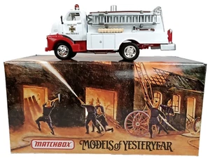 Vintage Matchbox Models Of Yesteryear 1948 GMC COE Pumper With Original Box 1997 - Picture 1 of 8