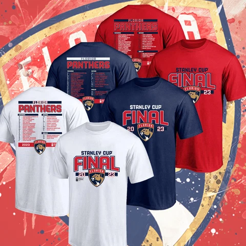 SALE!! Florida Team Pan.theers 2023 Eastern Finals Champs R0sterT-Shirt S-5XL Cover