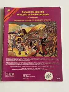 Dungeons And Dragons The Keep on the Borderlands B2 TSR 1980 - Bild 1 von 13