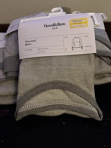 Goodfellow & Co. Camisa térmica de mezcla de lana gris talla S - Imagen 1 de 2