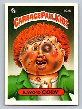 1986 Topps - Kayo'd Cody - Garbage Pail Kids - Series 3 - Stickers - #102b