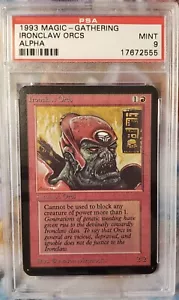 MTG Limited Edition Alpha 1993 Firebreathing PSA 9 Mint Old School - Picture 1 of 1