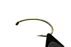 50 pcs/lot Fly Tying Nymph Hook wide-gape Scud Shrimp Back Caddis Pupa Fly Hooks - Picture 1 of 3