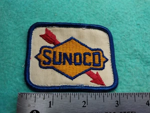 Vintage Sunoco Gasoline Racing NHRA NASCAR Service Dealer Parts Patch - Picture 1 of 1