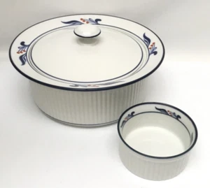 Dansk Christianshavn 2 QT Covered Casserole Baking Dish and Ramekin - Picture 1 of 2